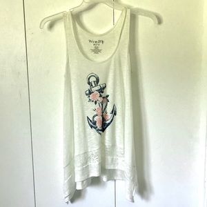 Wound Up Anchor Tank Top
